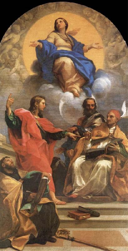 Maratta, Carlo The Immaculate one Concepcion Second half of the 17th century oil painting picture